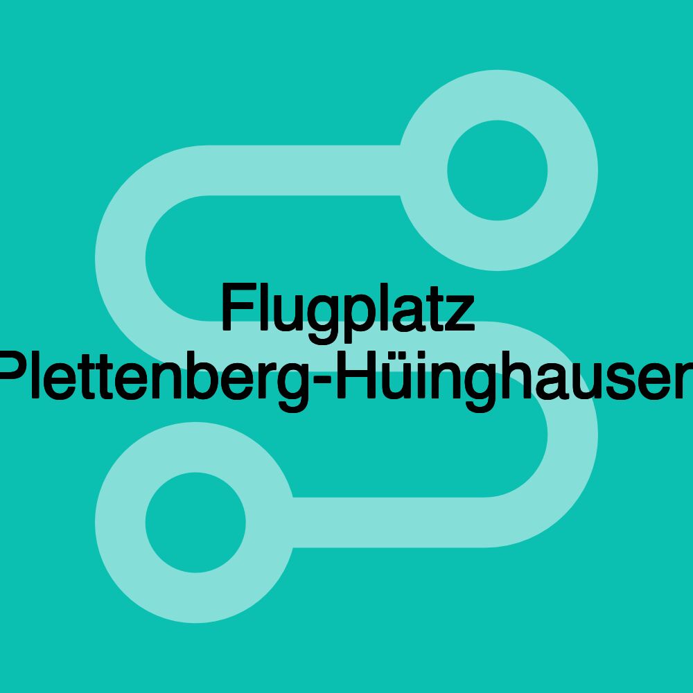 Flugplatz Plettenberg-Hüinghausen