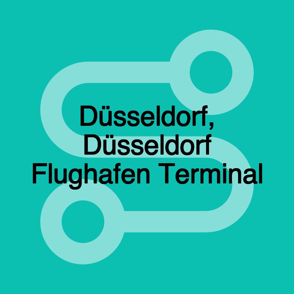 Düsseldorf, Düsseldorf Flughafen Terminal