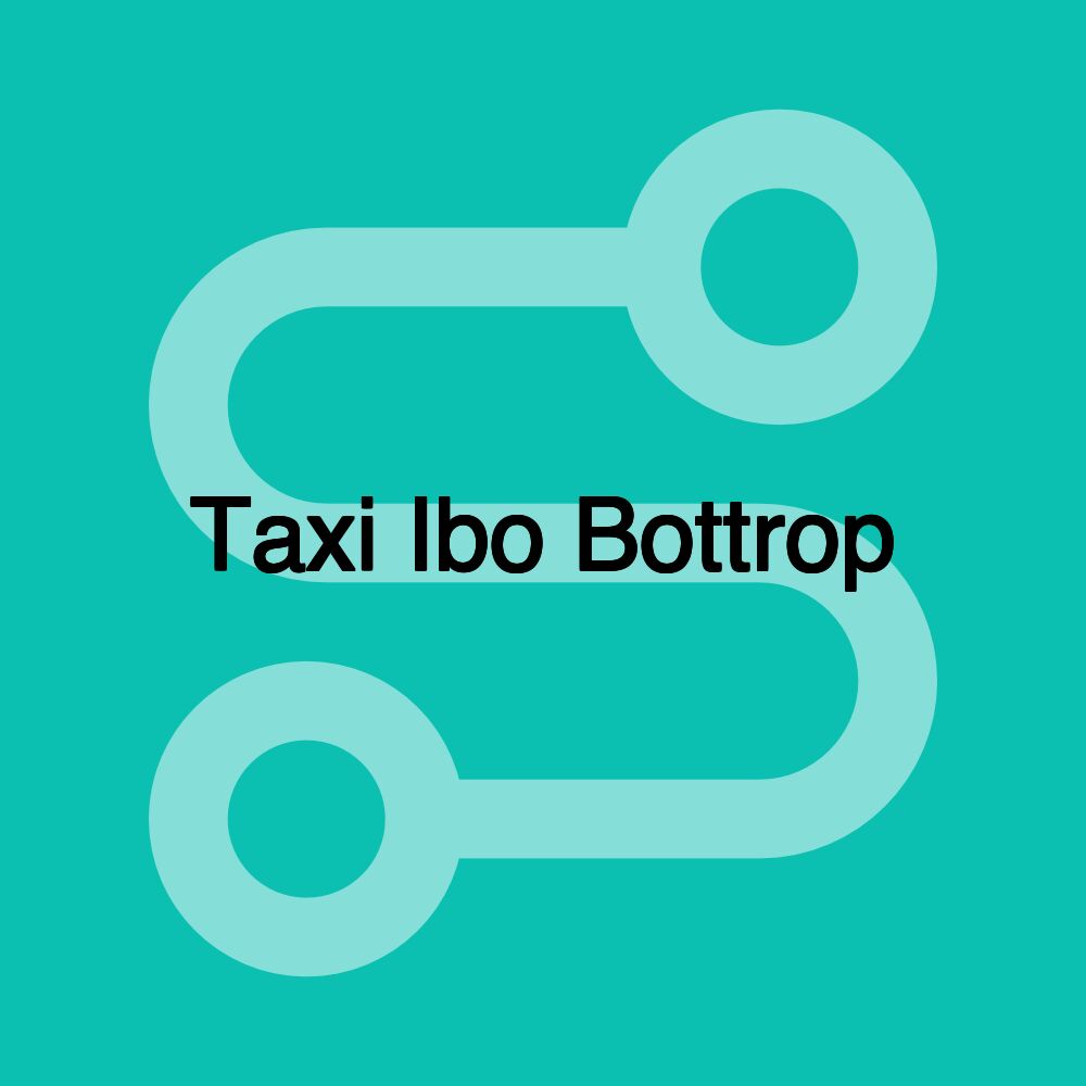 Taxi Ibo Bottrop