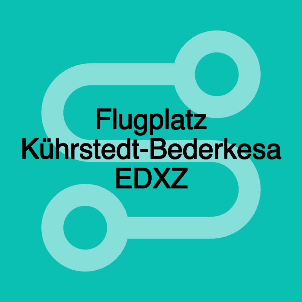 Flugplatz Kührstedt-Bederkesa EDXZ