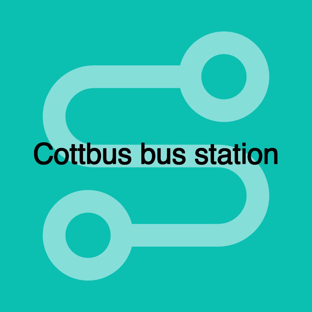 Cottbus bus station