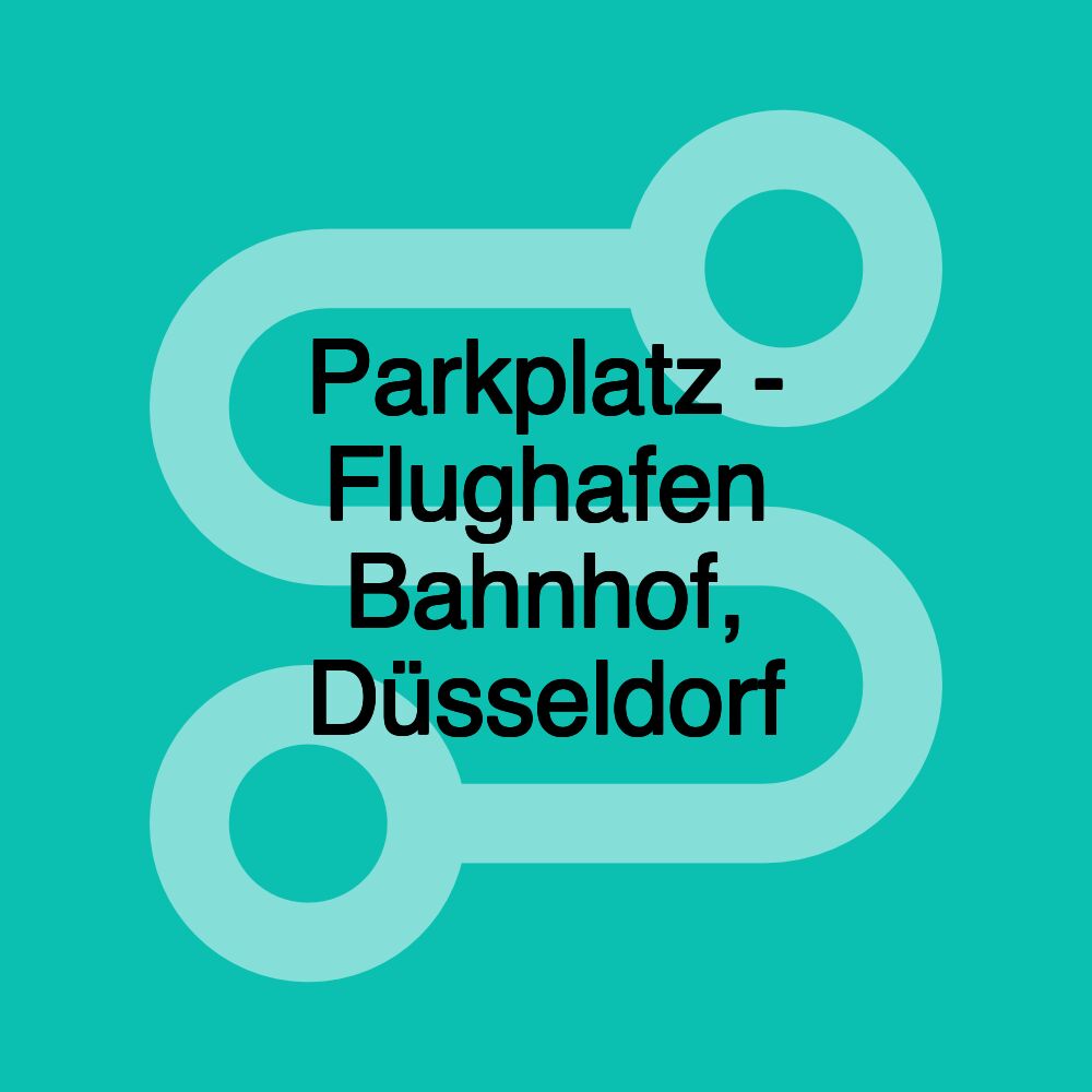 Parkplatz - Flughafen Bahnhof, Düsseldorf