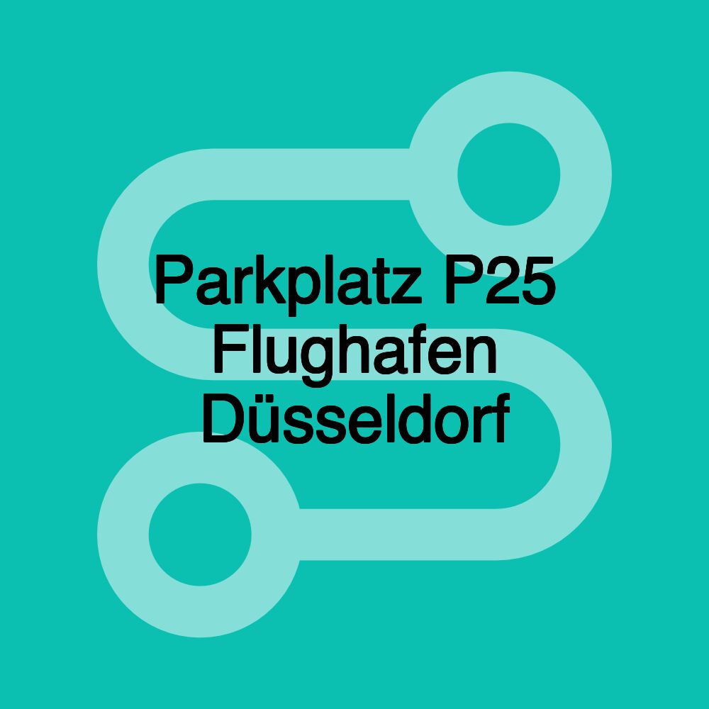 Parkplatz P25 Flughafen Düsseldorf