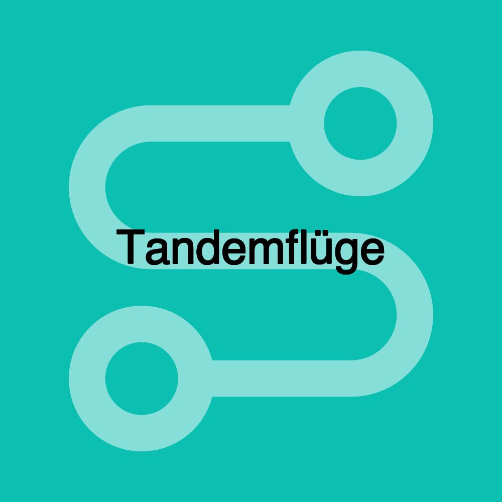 Tandemflüge