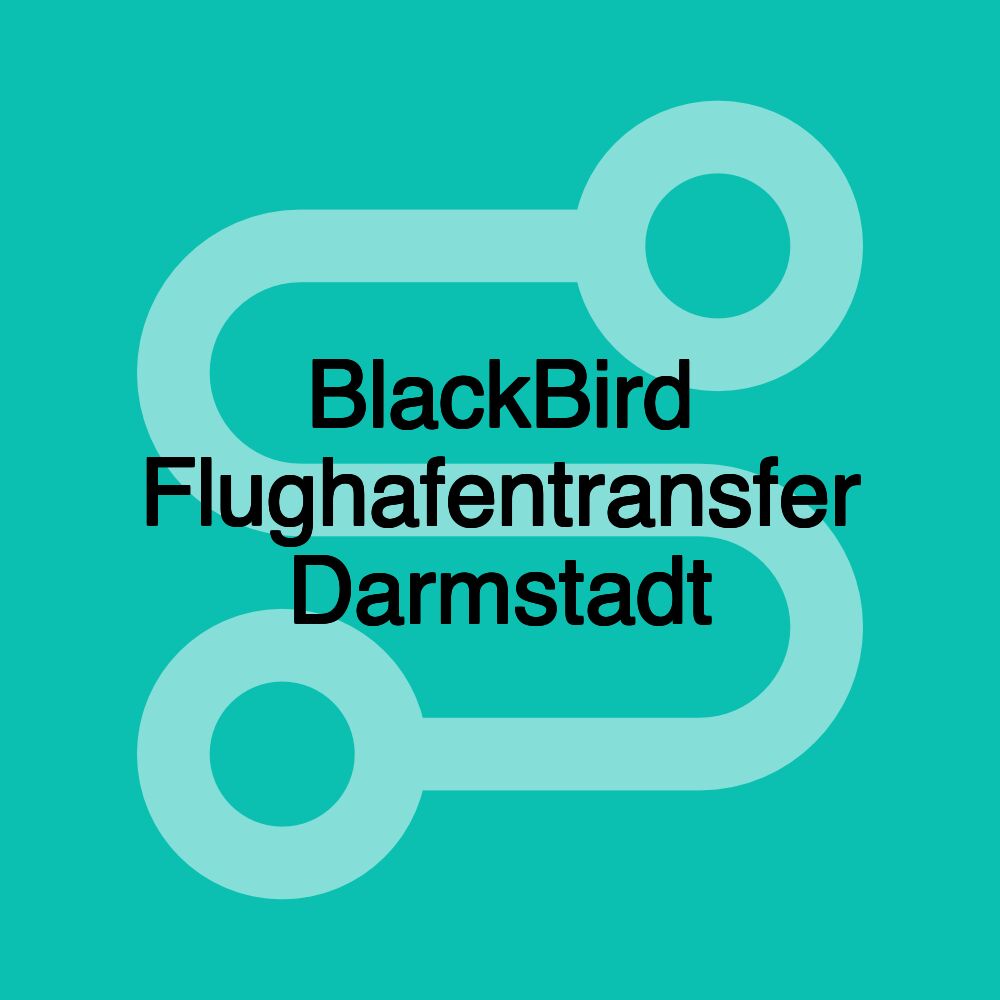 BlackBird Flughafentransfer Darmstadt