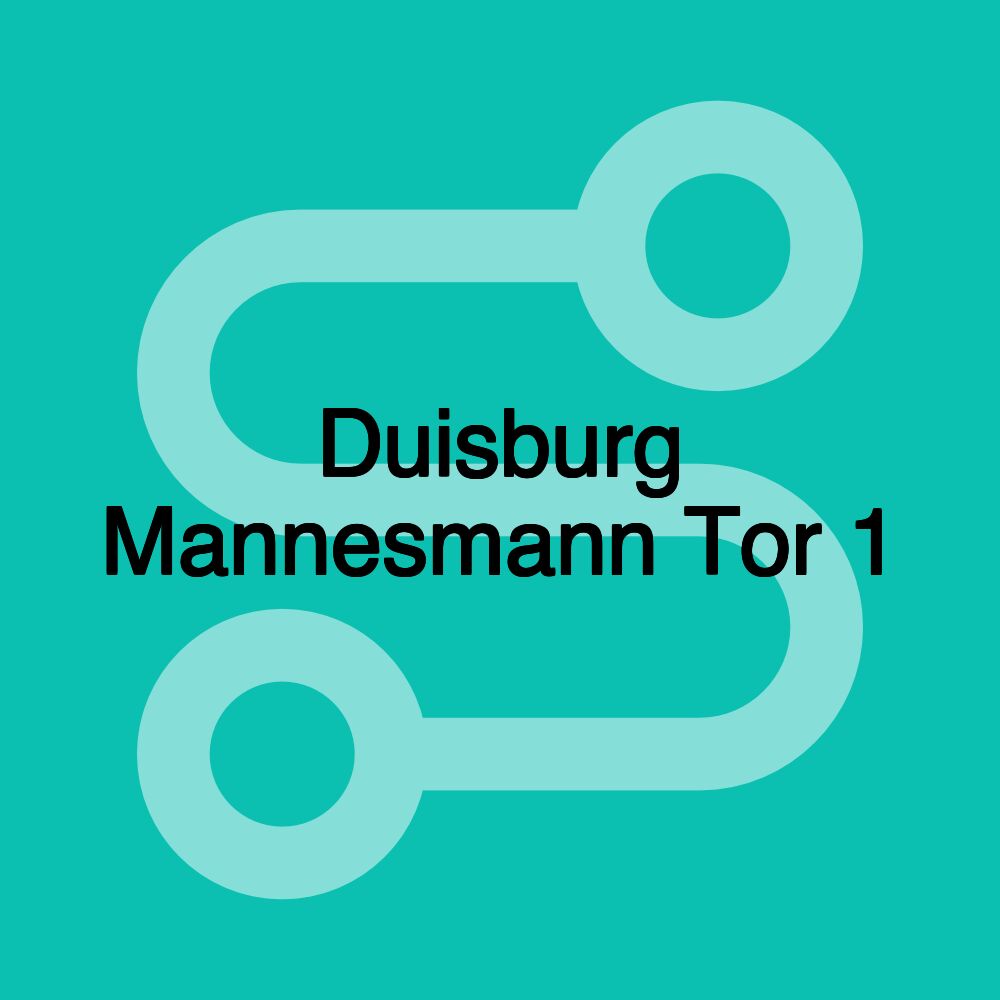 Duisburg Mannesmann Tor 1