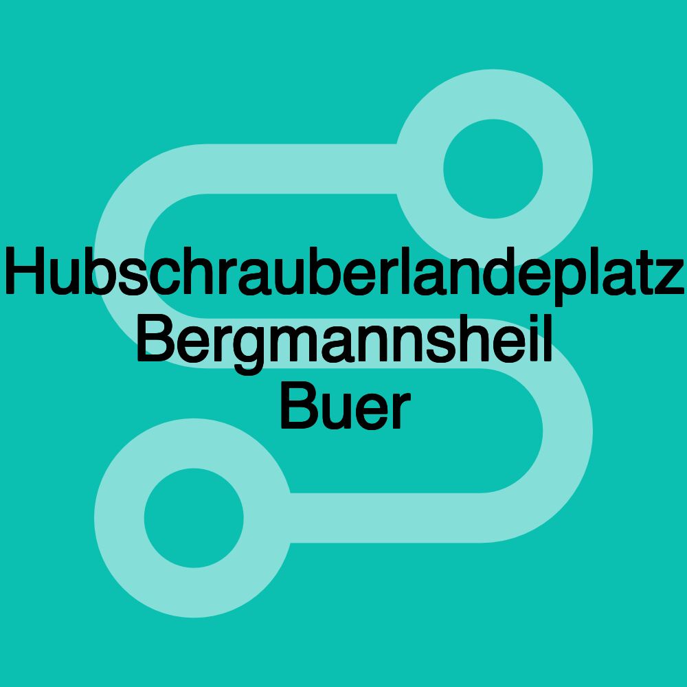 Hubschrauberlandeplatz Bergmannsheil Buer