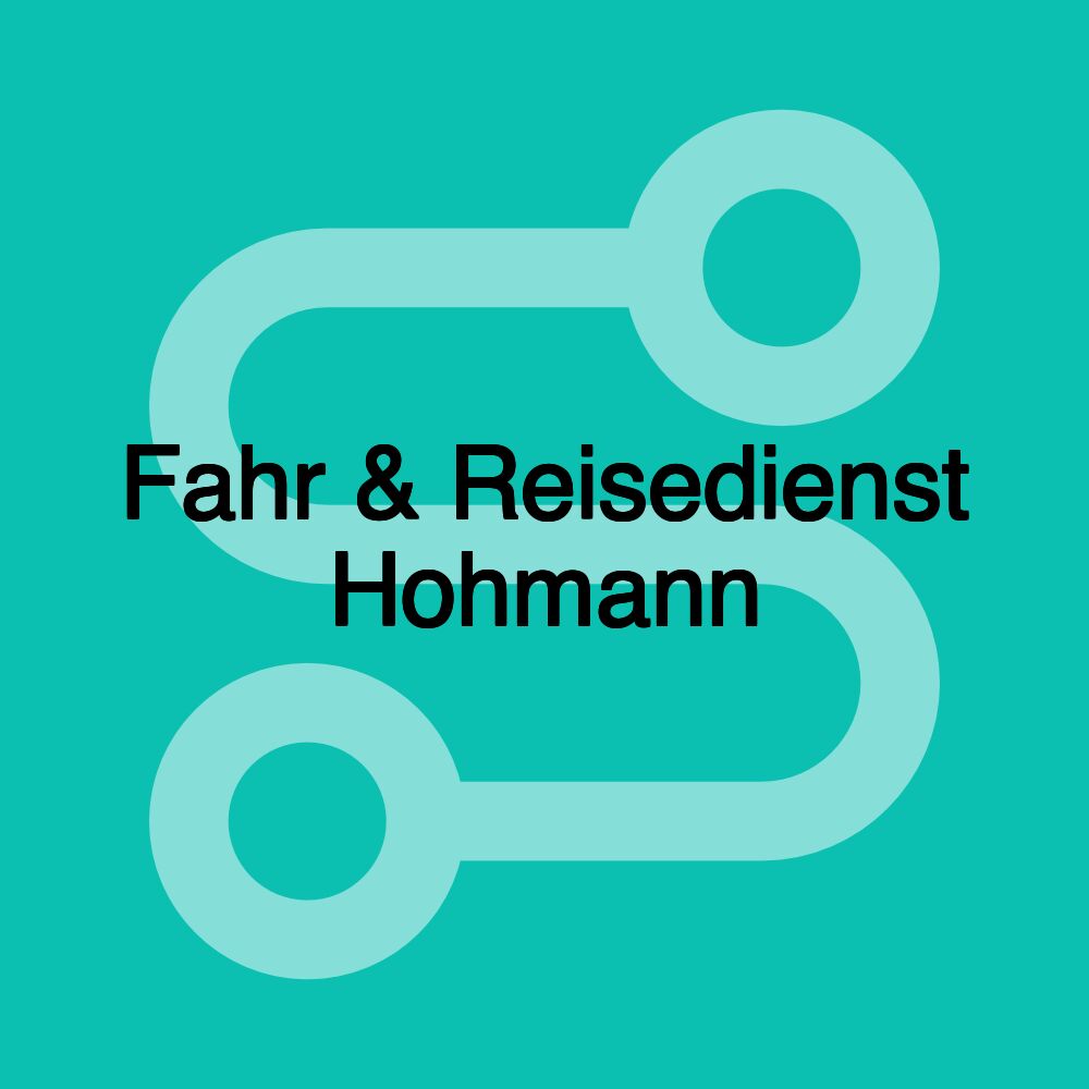 Fahr & Reisedienst Hohmann