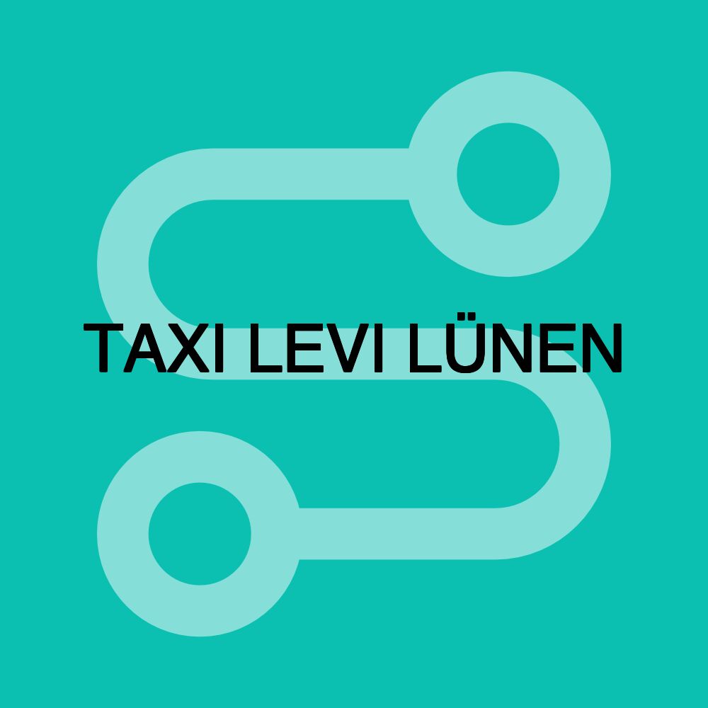 TAXI LEVI LÜNEN