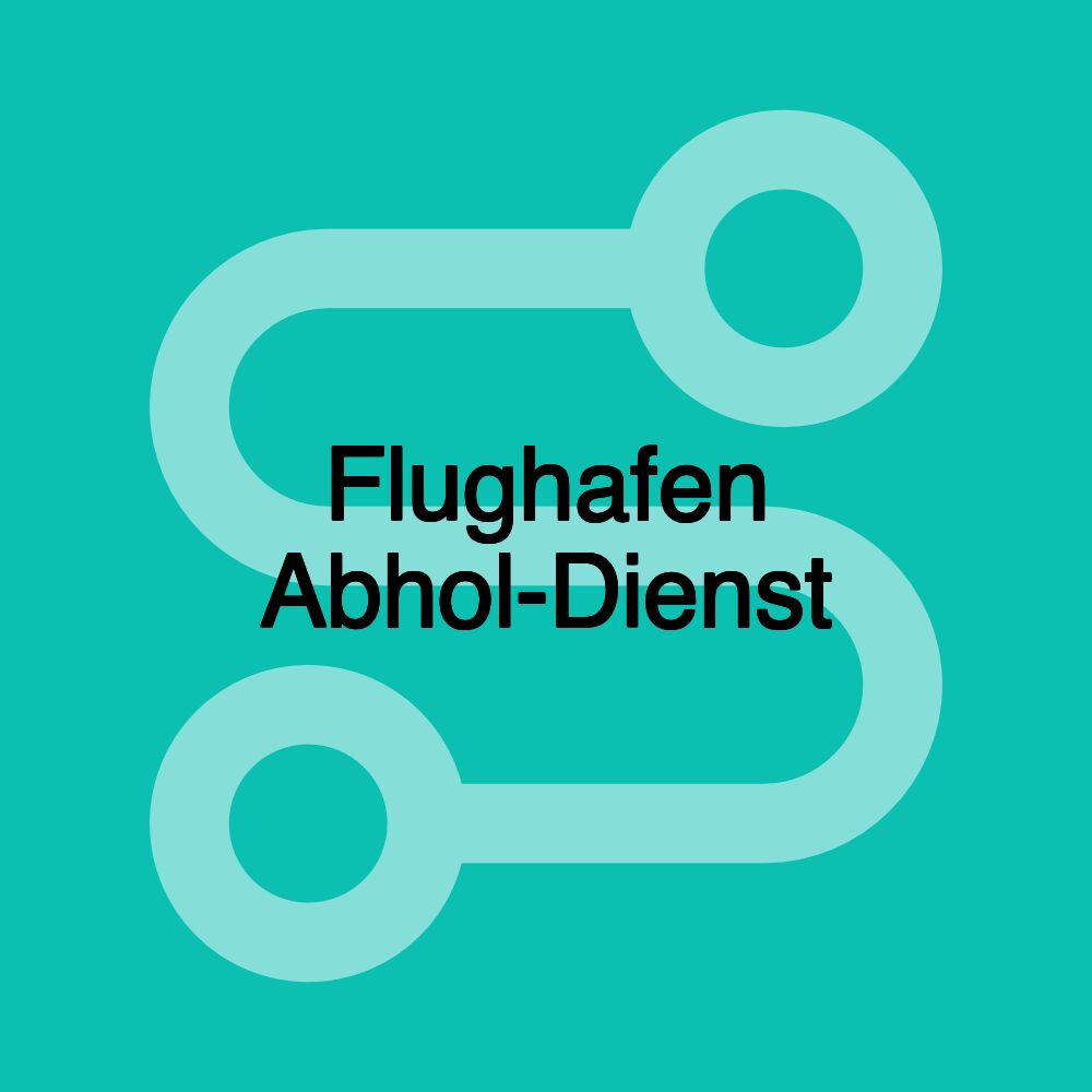 Flughafen Abhol-Dienst