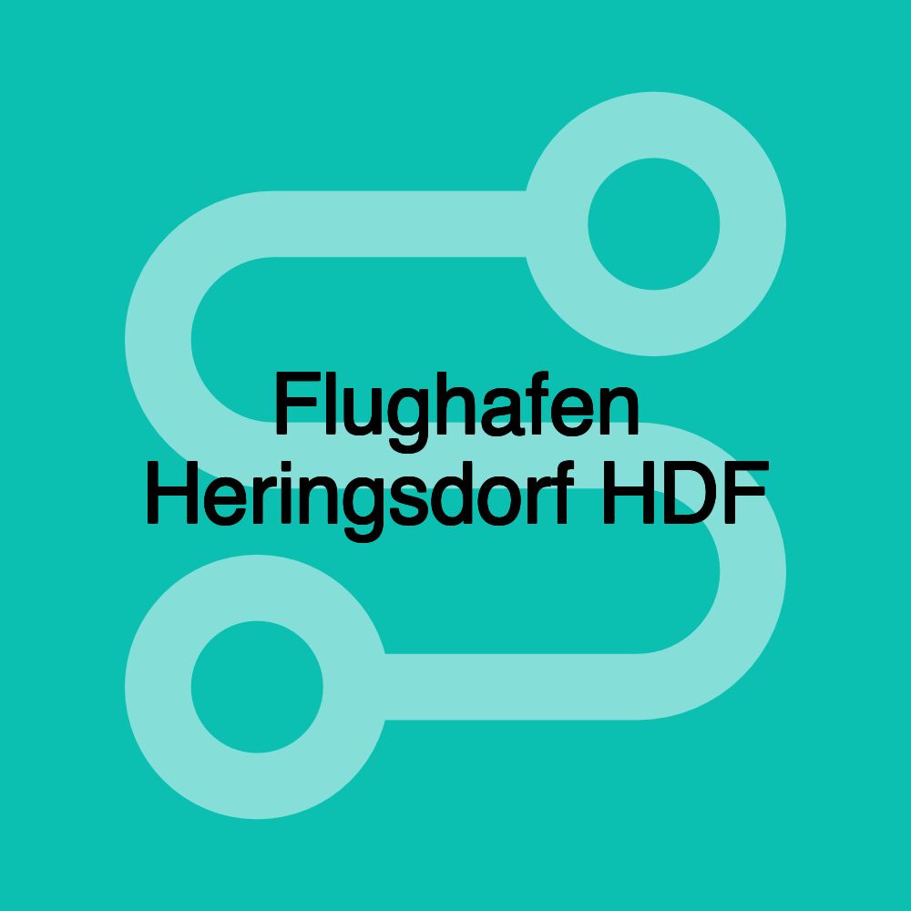 Flughafen Heringsdorf HDF