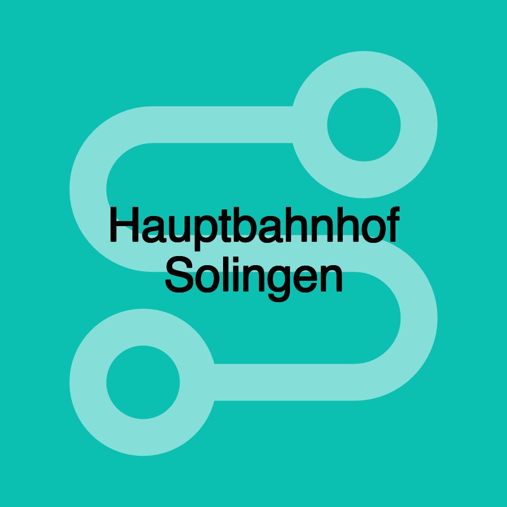 Hauptbahnhof Solingen