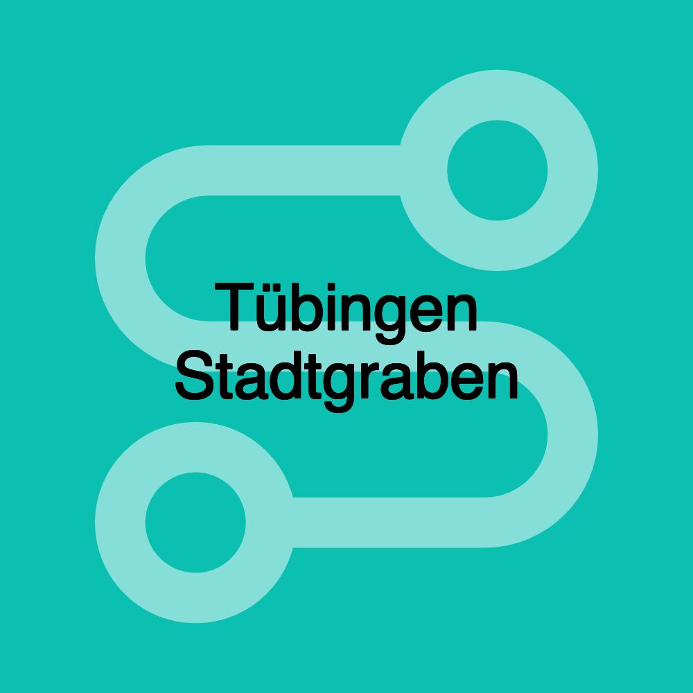 Tübingen Stadtgraben