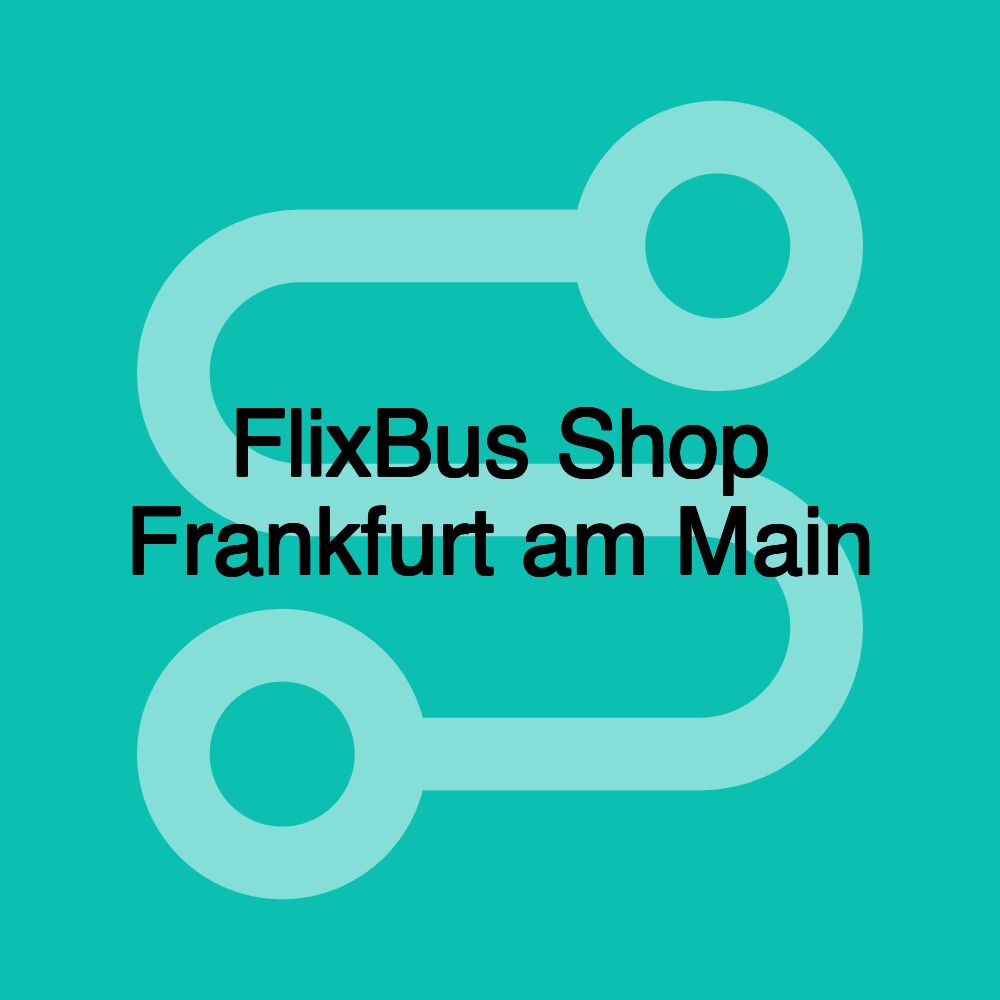 FlixBus Shop Frankfurt am Main