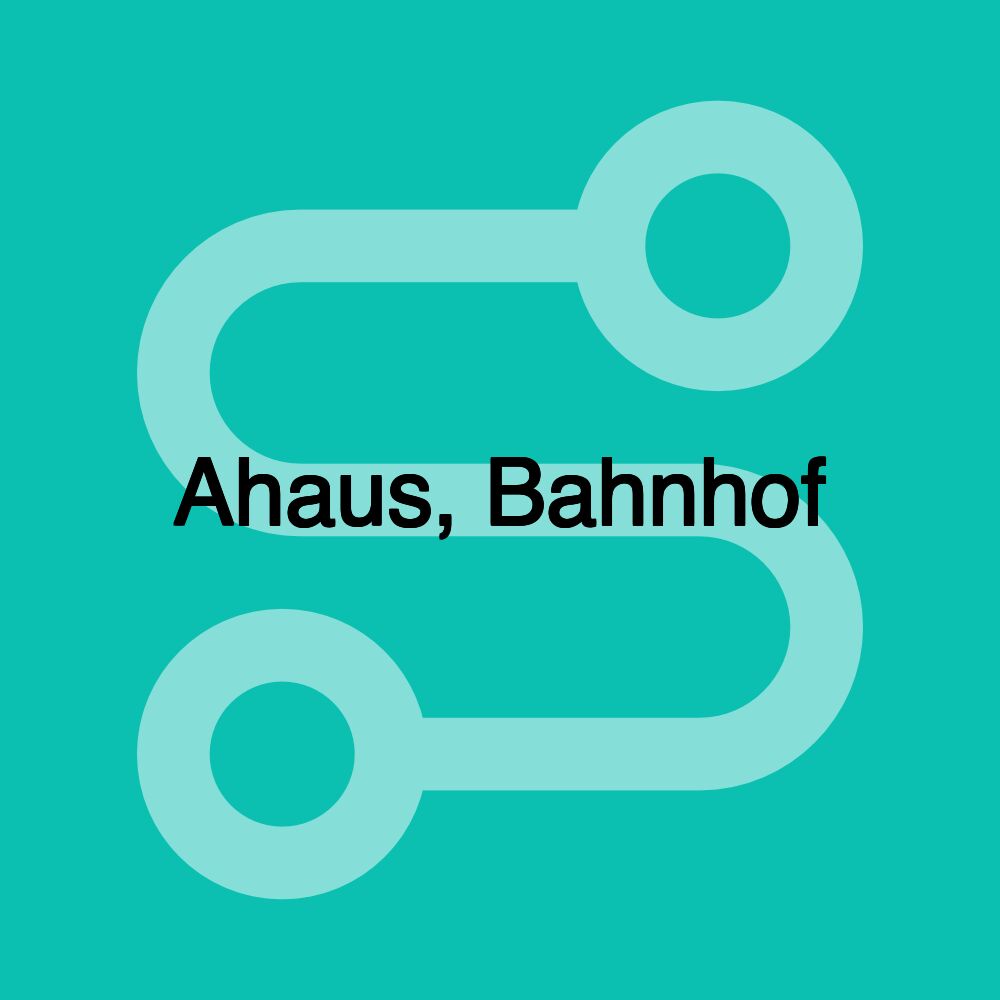 Ahaus, Bahnhof