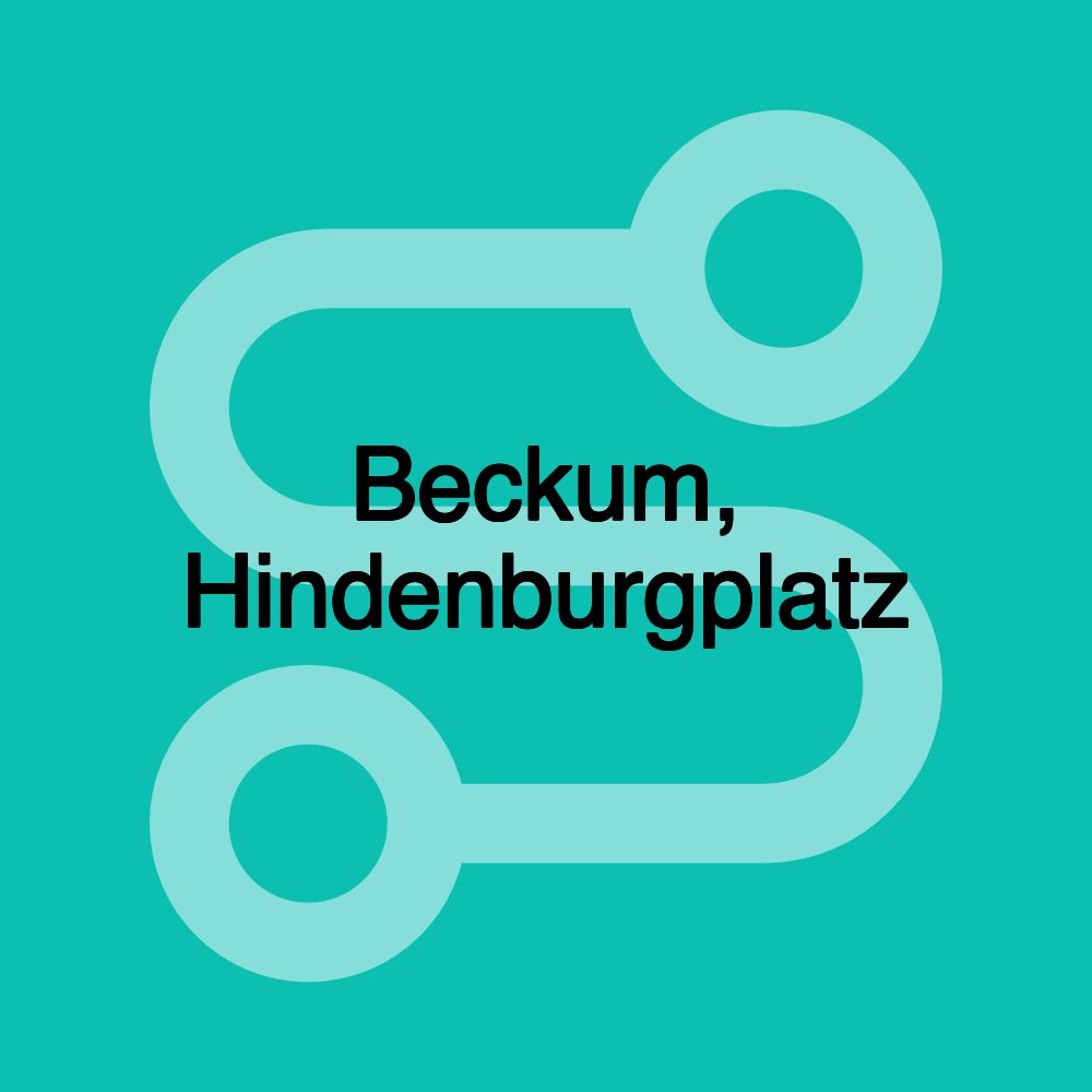 Beckum, Hindenburgplatz