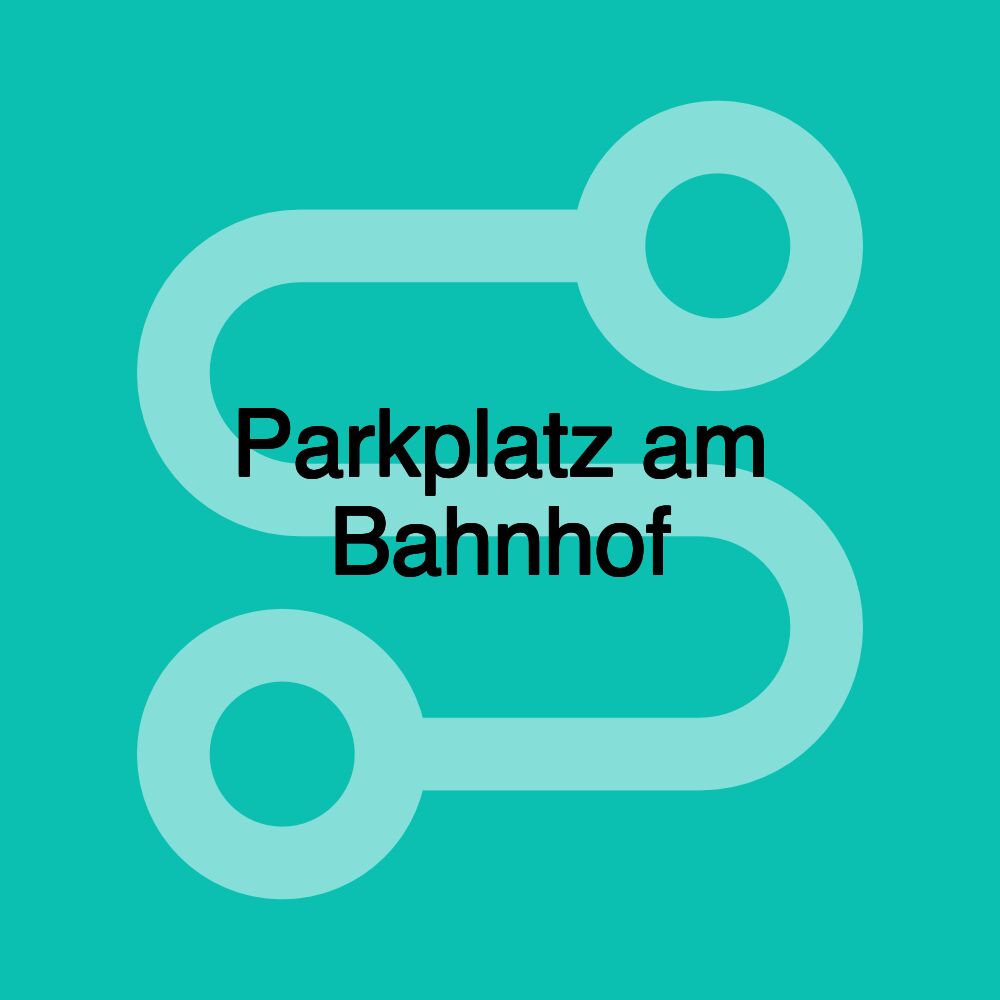 Parkplatz am Bahnhof