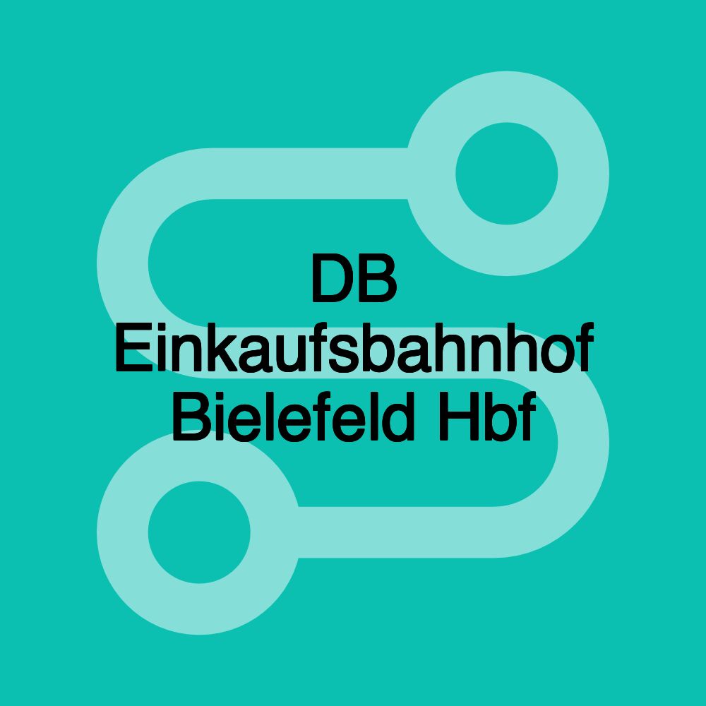 DB Einkaufsbahnhof Bielefeld Hbf