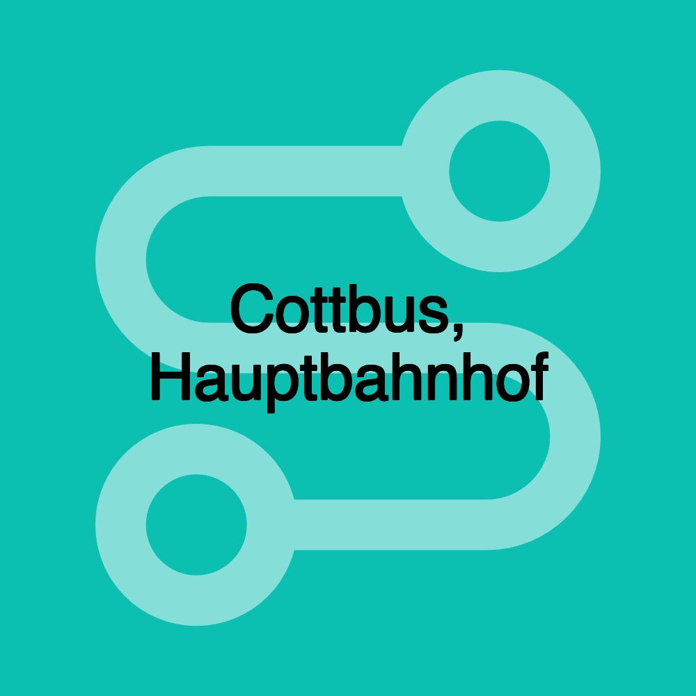 Cottbus, Hauptbahnhof