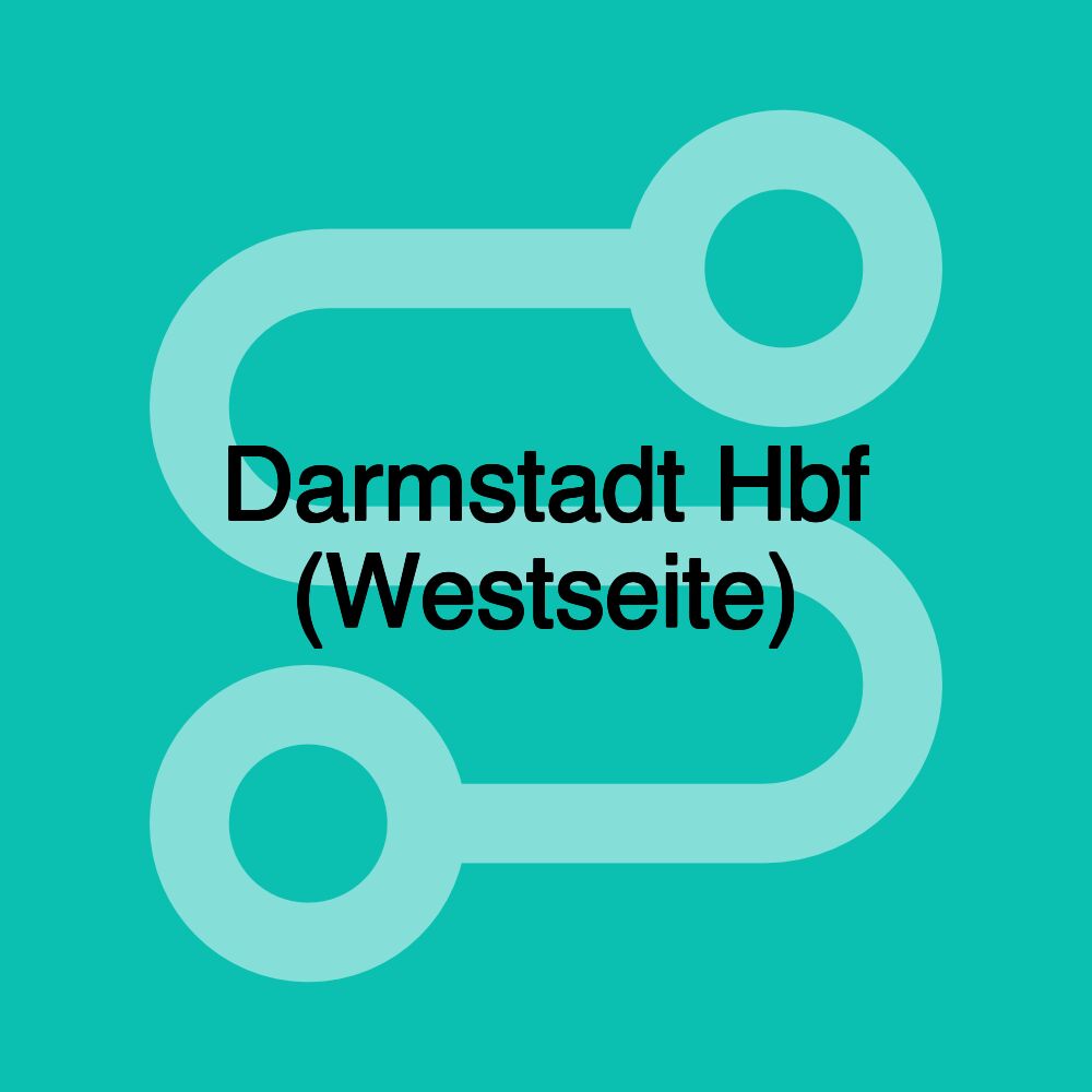 Darmstadt Hbf (Westseite)