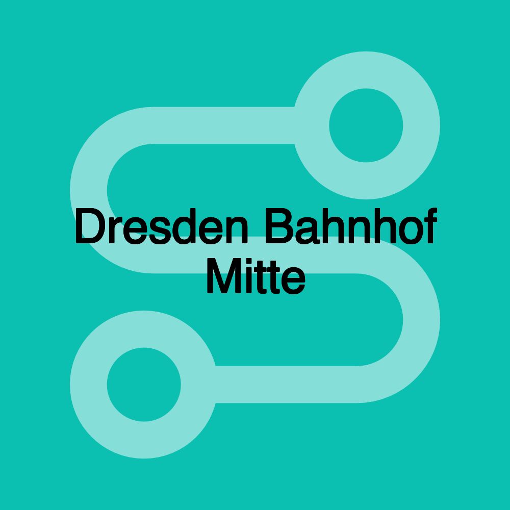 Dresden Bahnhof Mitte