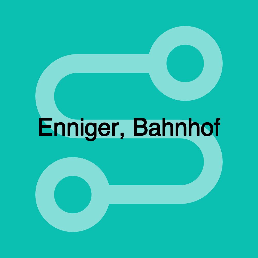 Enniger, Bahnhof