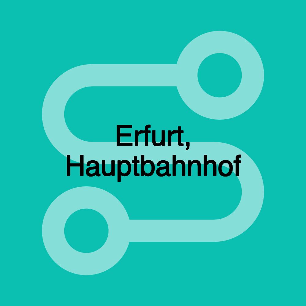 Erfurt, Hauptbahnhof