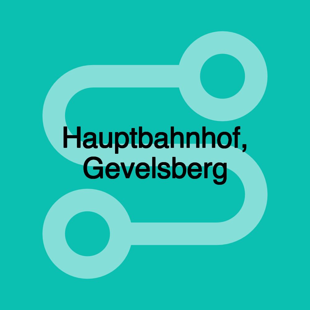 Hauptbahnhof, Gevelsberg