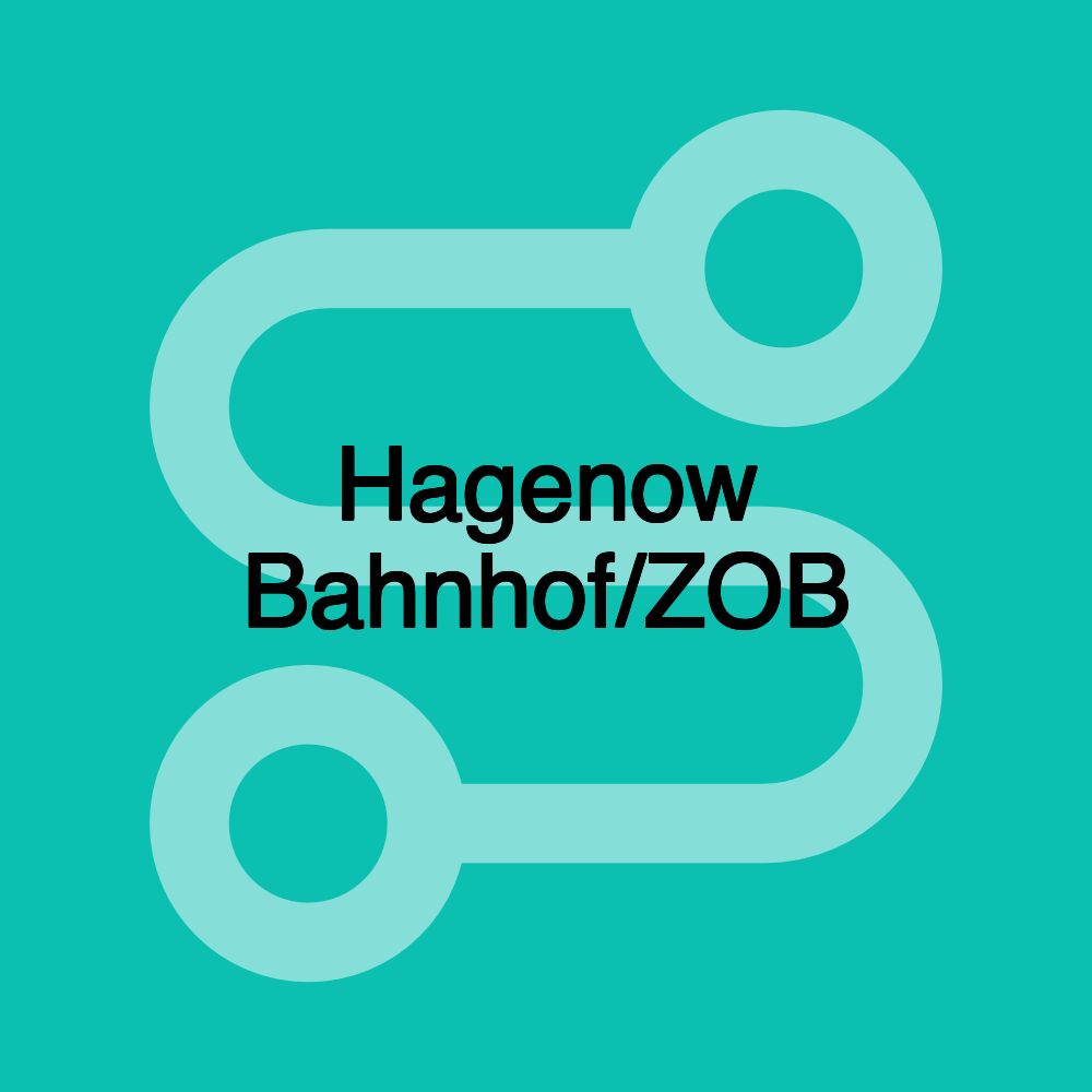 Hagenow Bahnhof/ZOB