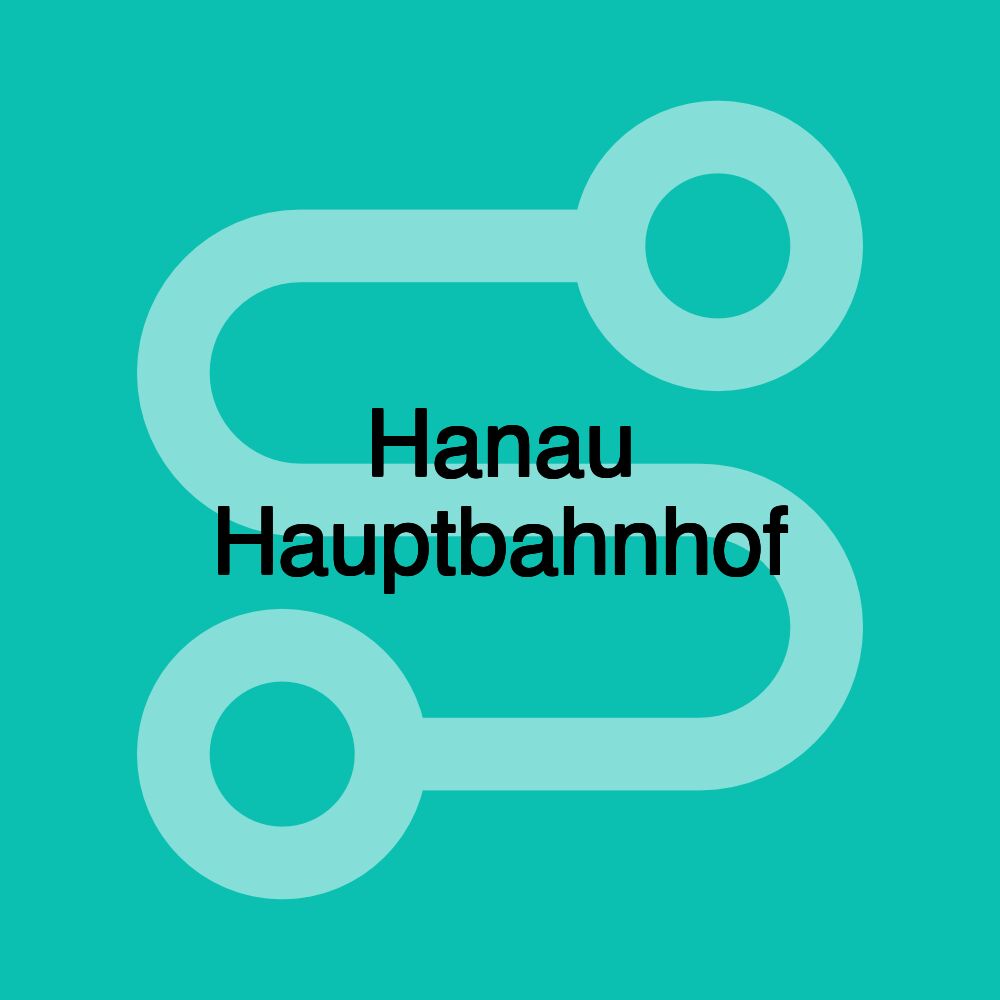 Hanau Hauptbahnhof