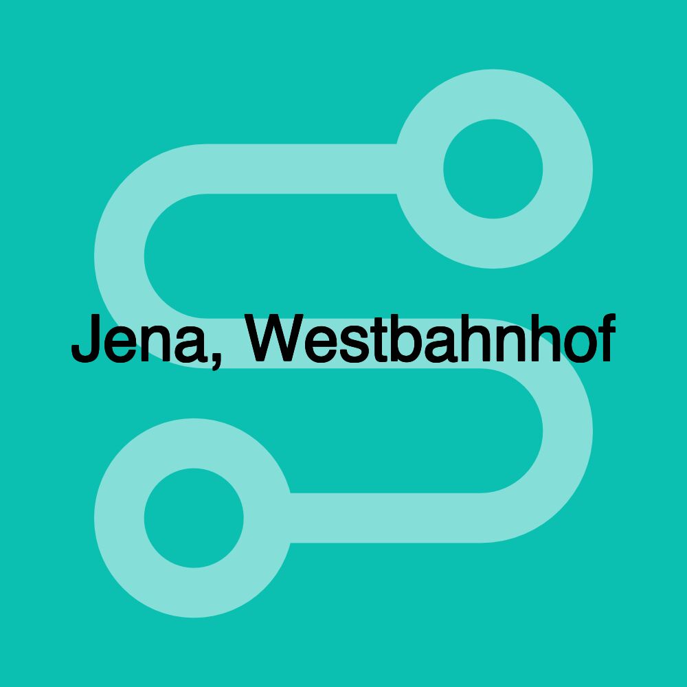 Jena, Westbahnhof