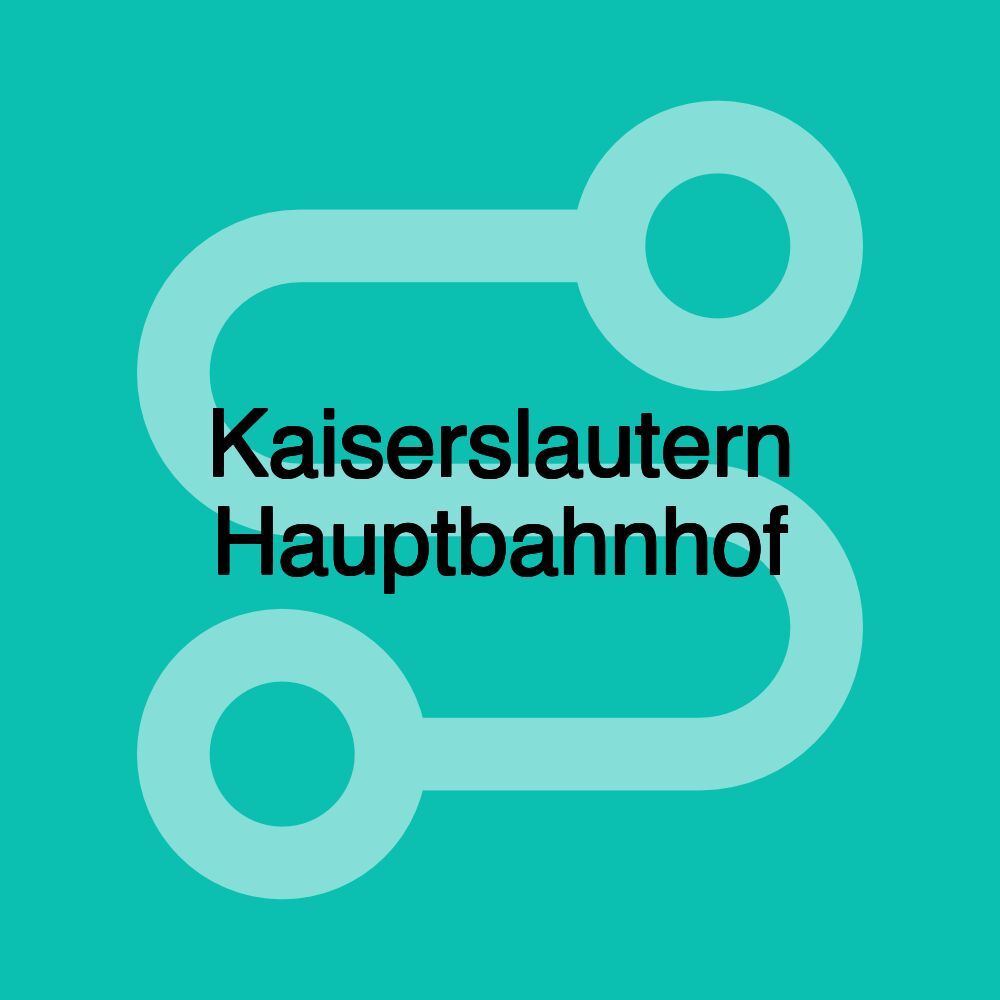 Kaiserslautern Hauptbahnhof