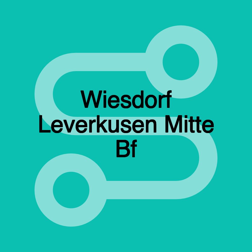 Wiesdorf Leverkusen Mitte Bf