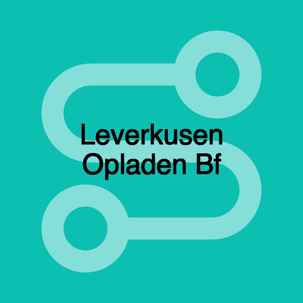 Leverkusen Opladen Bf