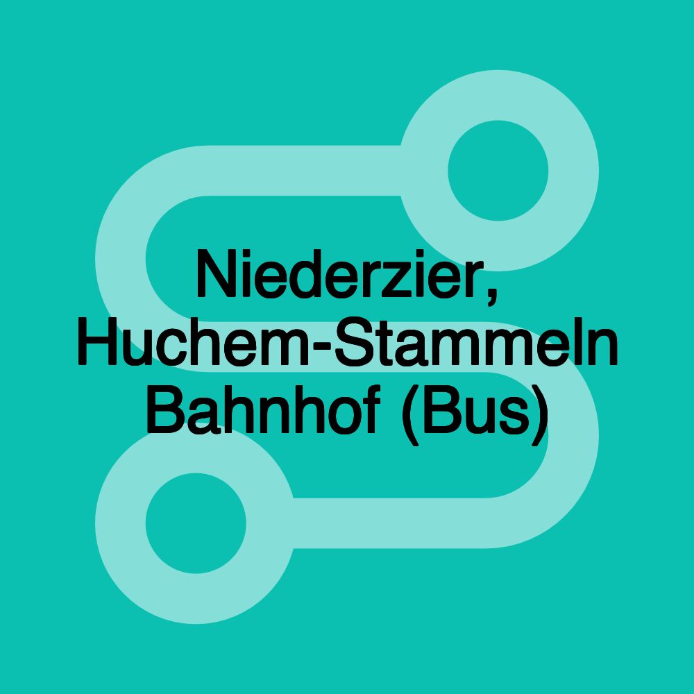 Niederzier, Huchem-Stammeln Bahnhof (Bus)