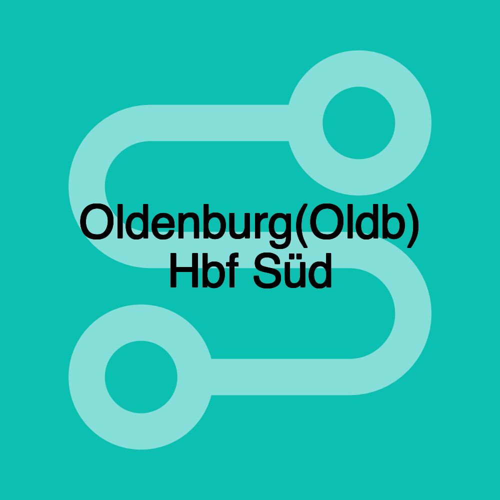 Oldenburg(Oldb) Hbf Süd