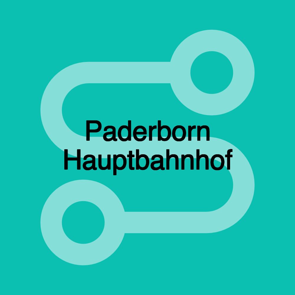 Paderborn Hauptbahnhof