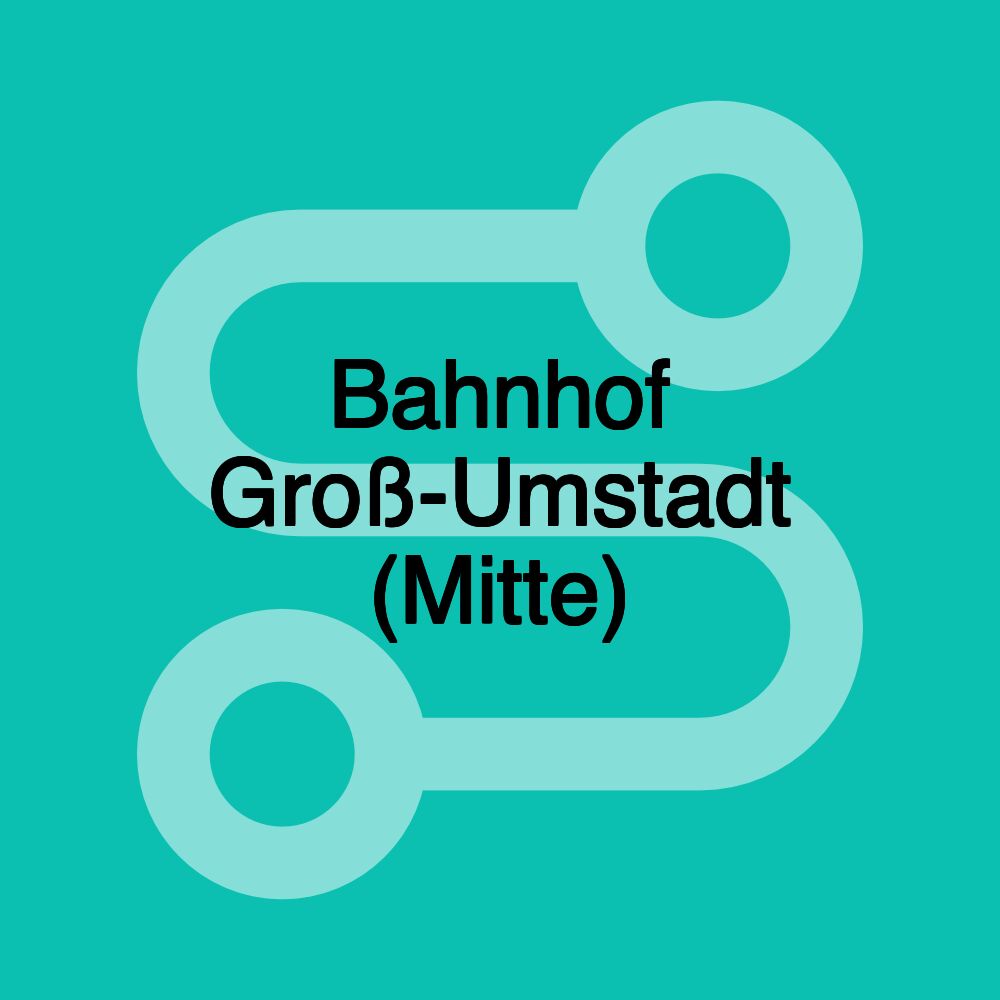 Bahnhof Groß-Umstadt (Mitte)