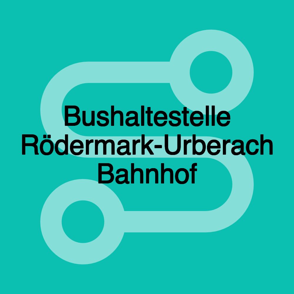 Bushaltestelle Rödermark-Urberach Bahnhof