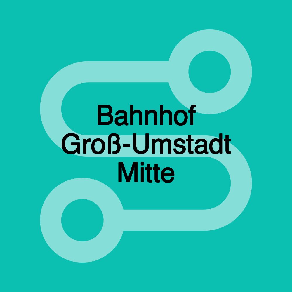 Bahnhof Groß-Umstadt Mitte