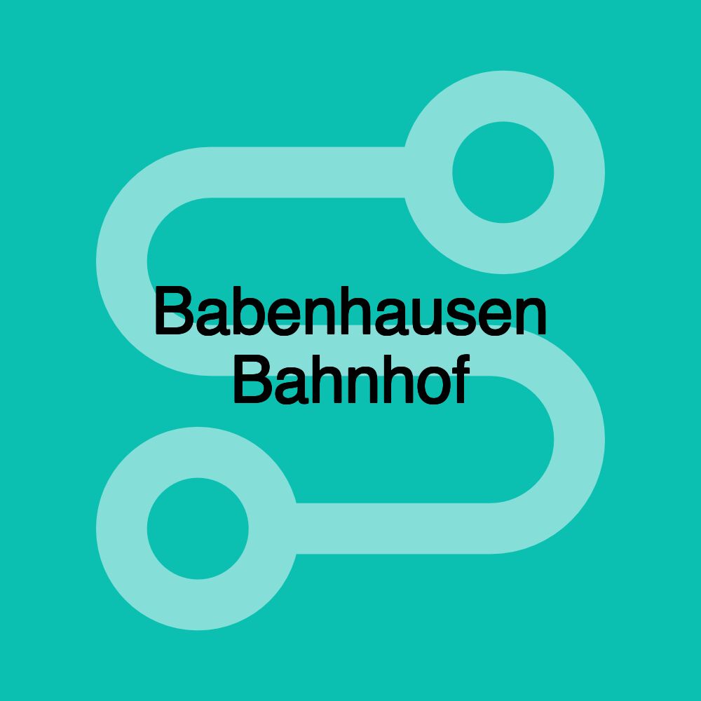 Babenhausen Bahnhof