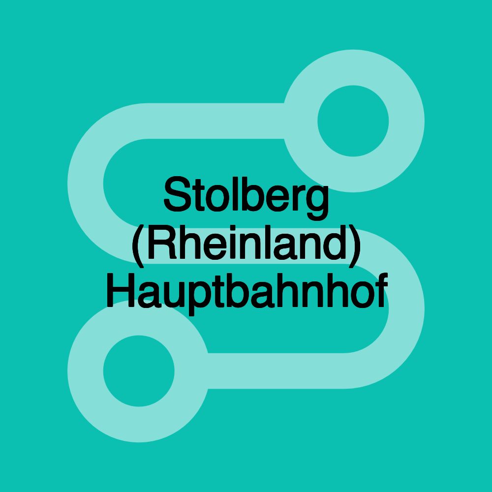 Stolberg (Rheinland) Hauptbahnhof