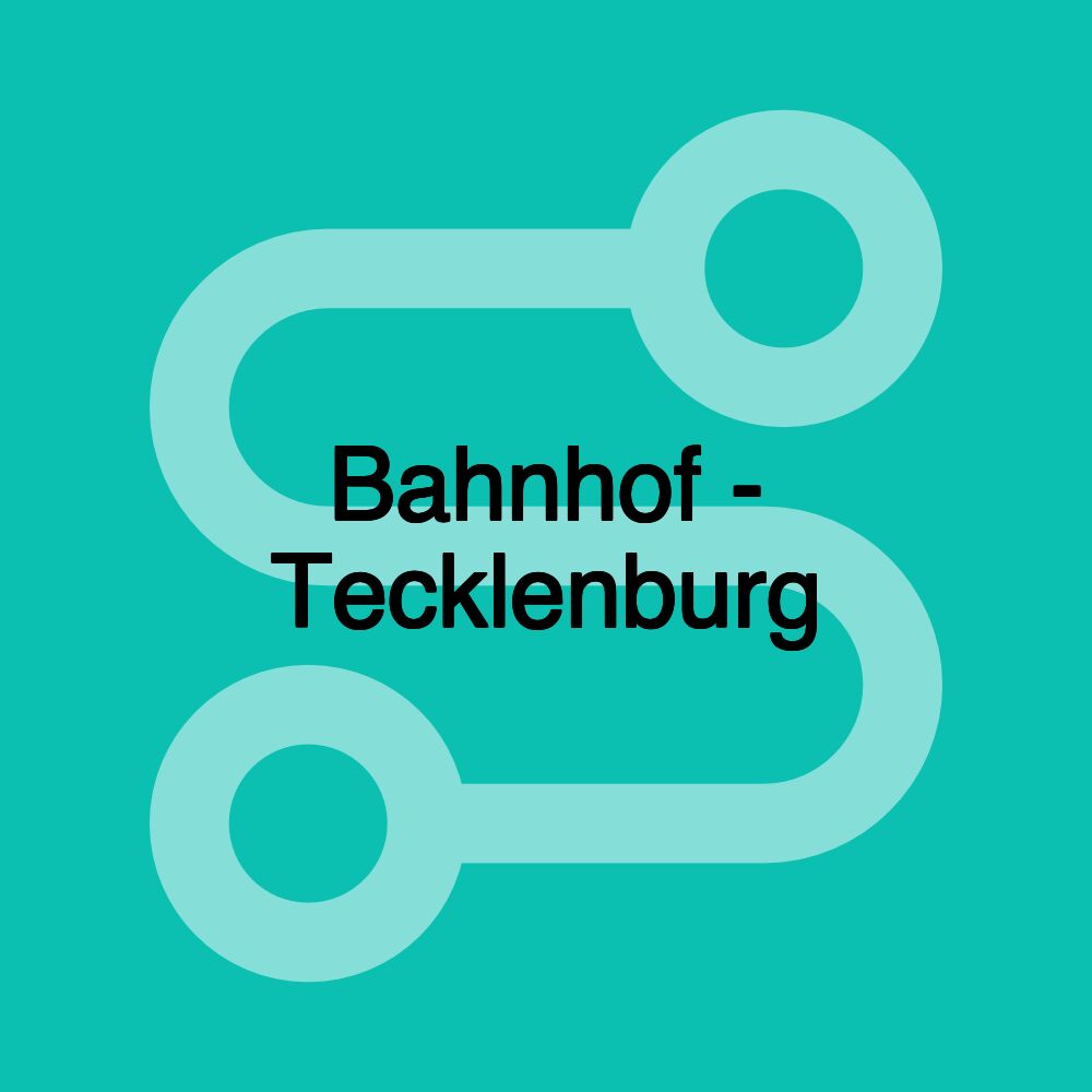 Bahnhof - Tecklenburg