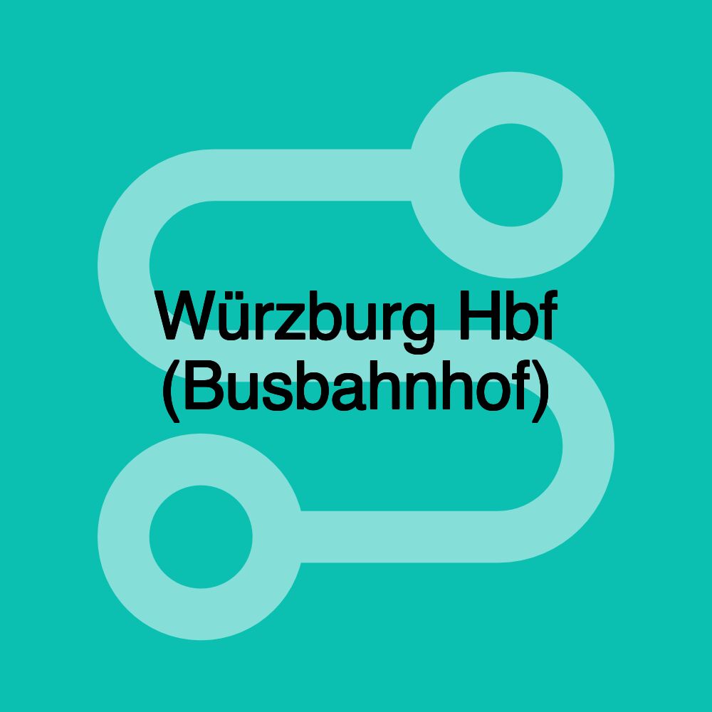 Würzburg Hbf (Busbahnhof)