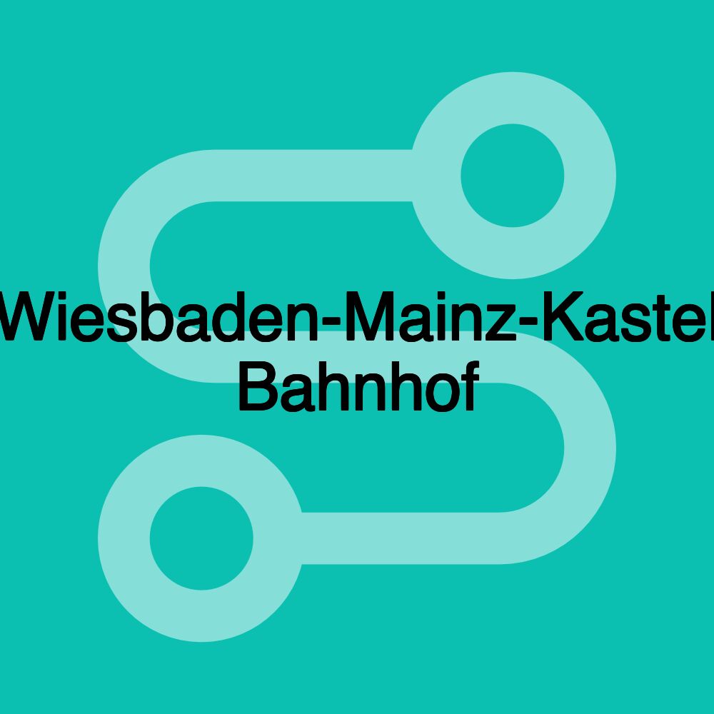 Wiesbaden-Mainz-Kastel Bahnhof