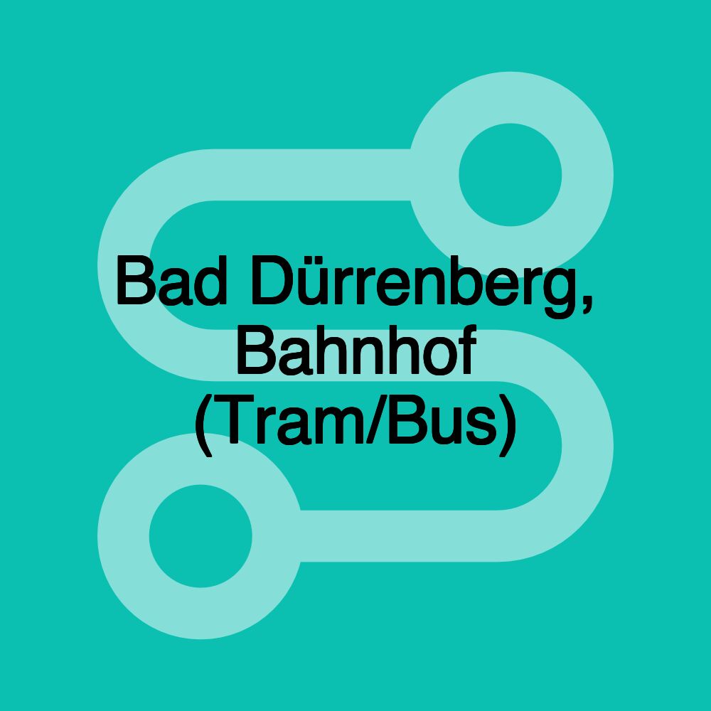 Bad Dürrenberg, Bahnhof (Tram/Bus)