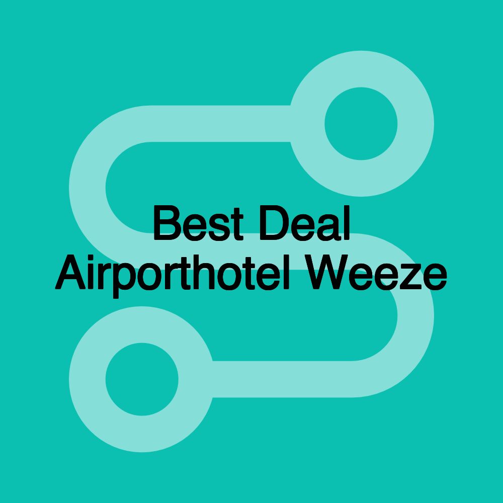 Best Deal Airporthotel Weeze