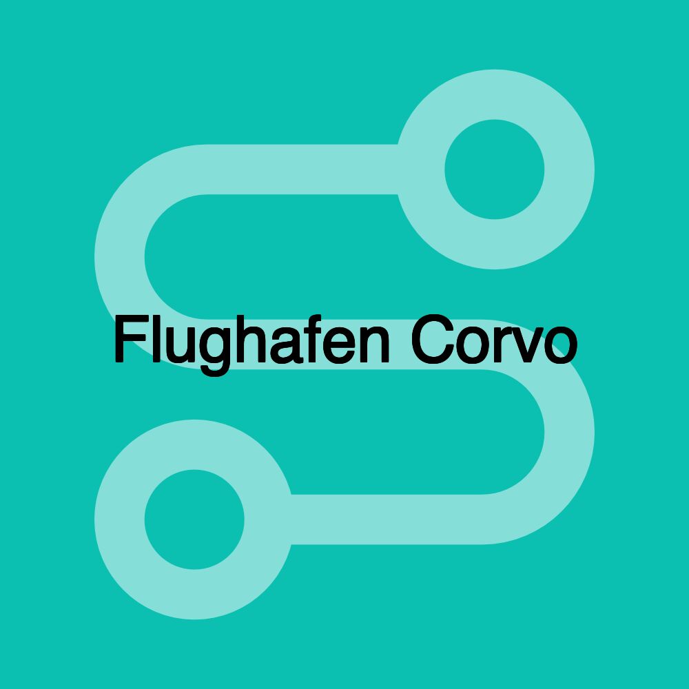 Flughafen Corvo