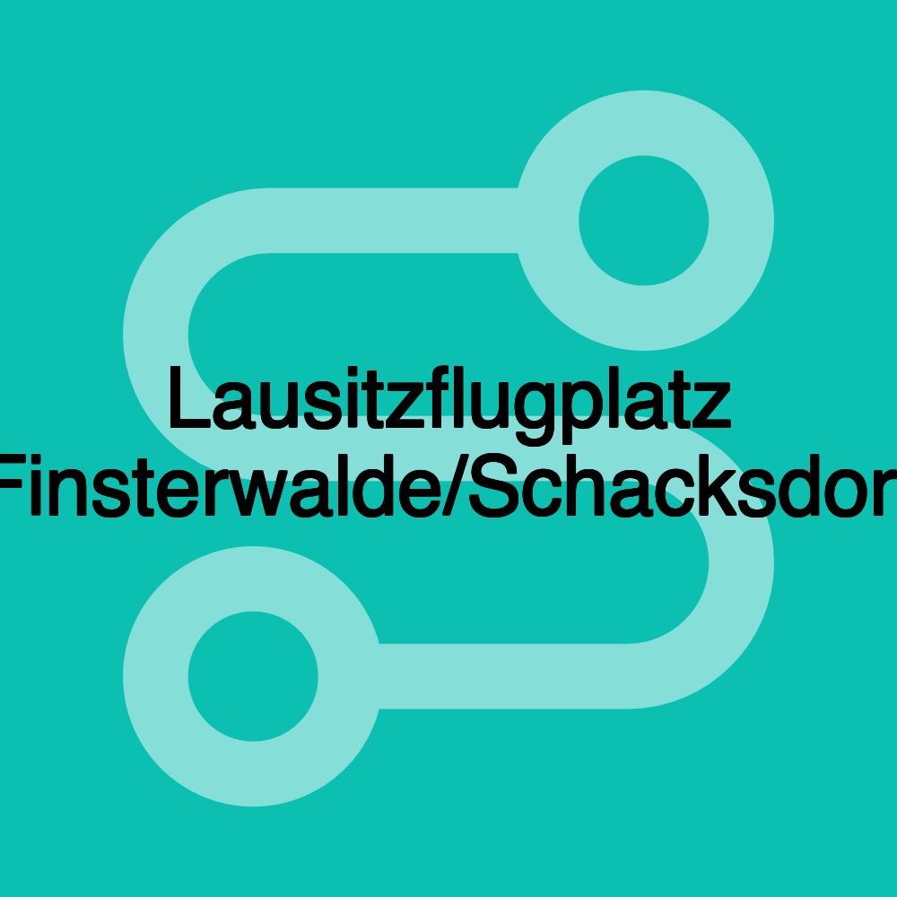 Lausitzflugplatz Finsterwalde/Schacksdorf