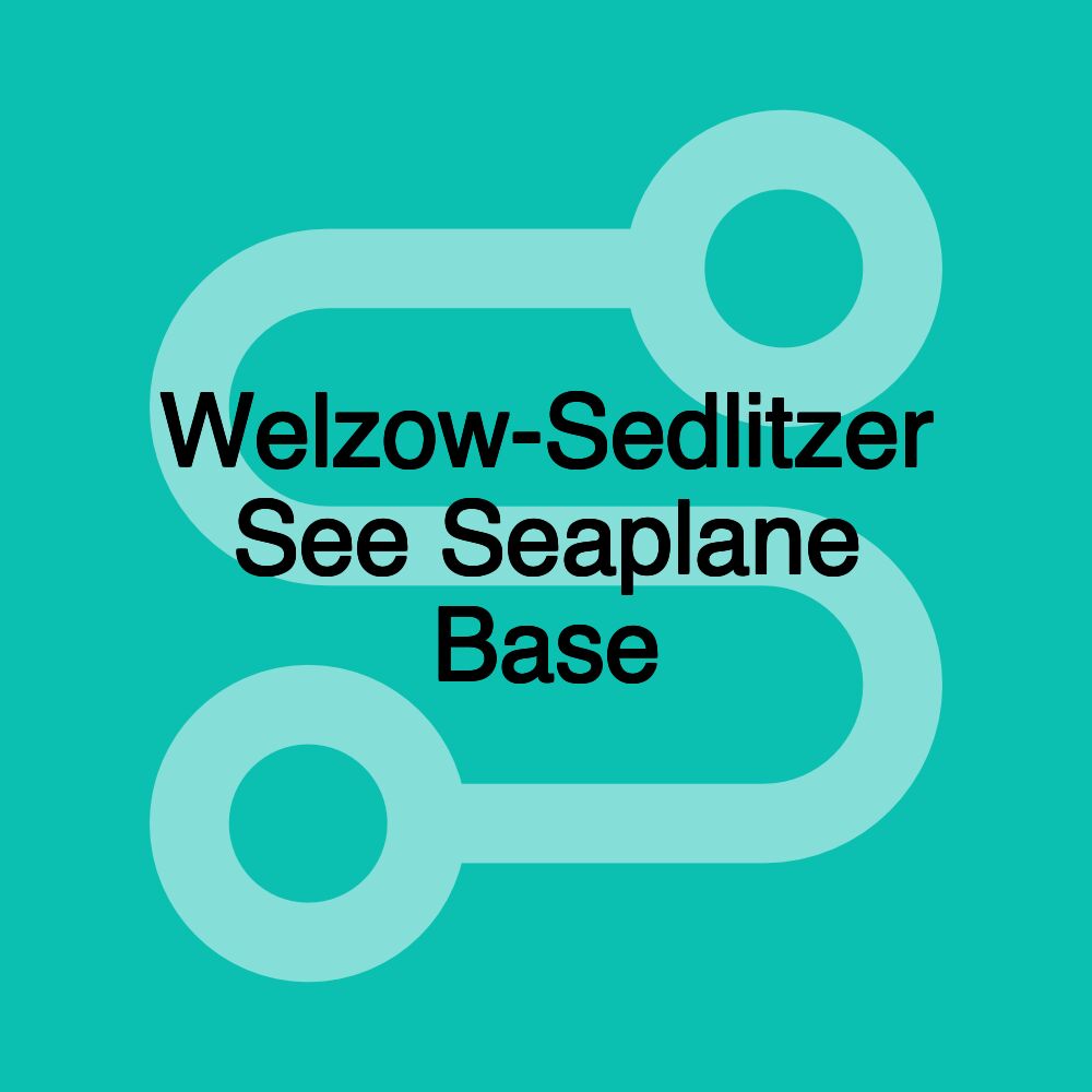 Welzow-Sedlitzer See Seaplane Base